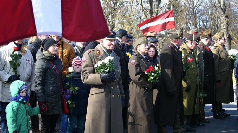 Latviešu SS leģionāru piemiņas gājiens 16. martā, Rīgas centrs, mūsdienas