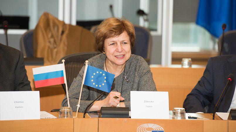 Tatjana Ždanoka – Eiropas Parlamenta deputāte no Latvijas (2004.–2018.) / Foto: zapchel.lv